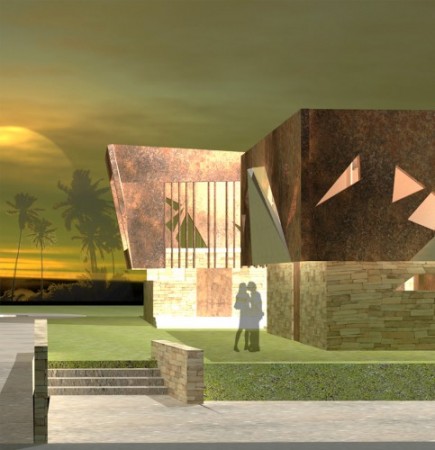 paracas arquitectura municipalidad